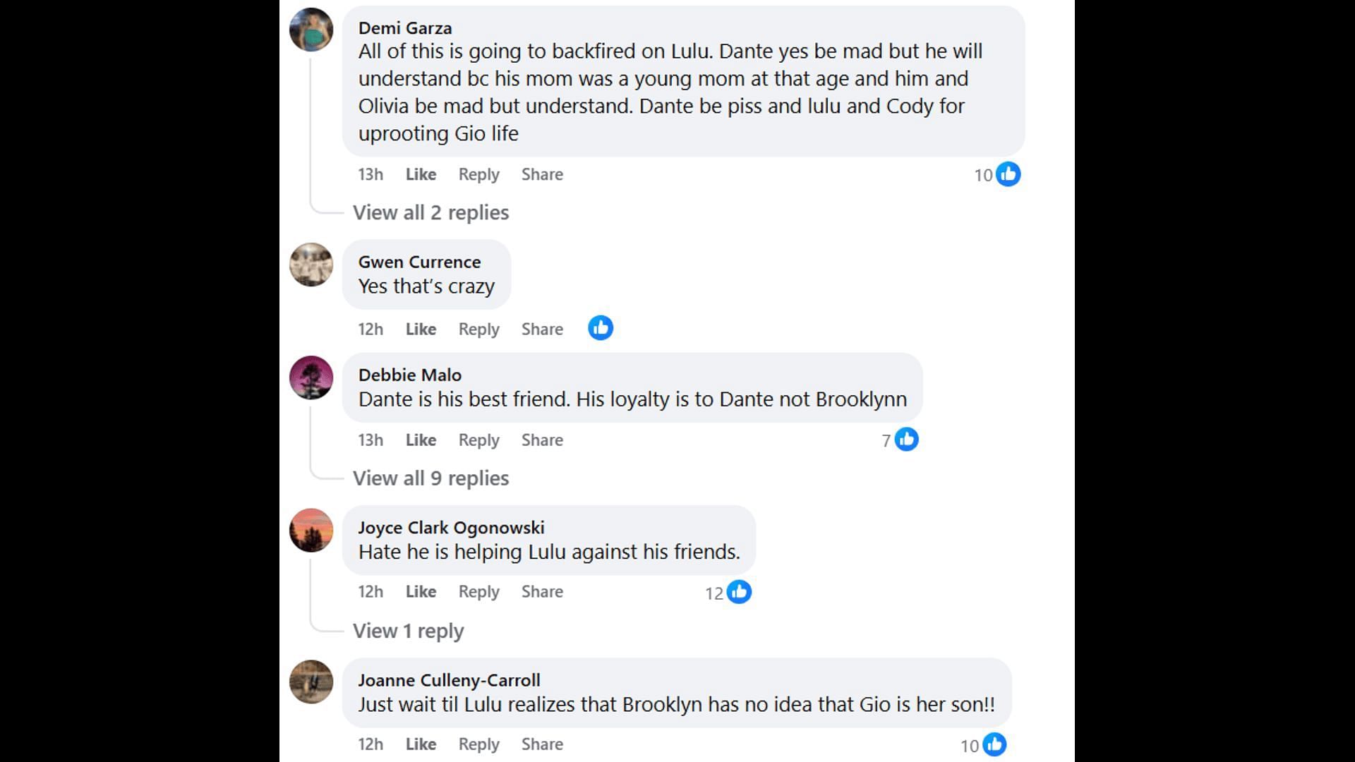 More fan reactions sharing the same sentiments (Image via Facebook/General Hospital Fans - Official)